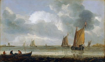 0007_贝耶伦_Abraham van Beveren 1620-1690 —— Marine Scene La Marine d Argent_3500x2069PX_TIF_72DPI_21_0