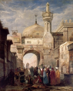 0023_杜扎特_Adrien Dauzats —— The al-Azhar Mosque  Cairo_3214x4018PX_TIF_72DPI_37_0