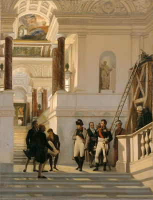 0051_考德_Auguste Couder —— Napoleon I visit the Louvre_2646x3447PX_TIF_72DPI_26_0