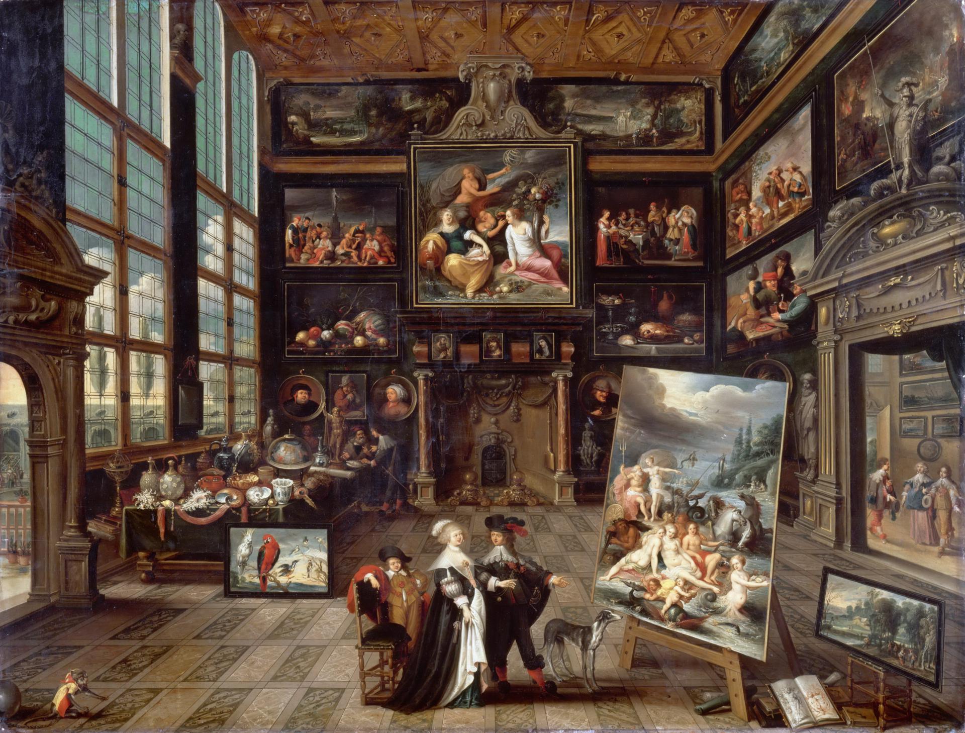 0002_贝耶尔_Cornelis de Baellieur —— Interior of a Collectors Cabinet_4600x3494PX_TIF_72DPI_47_0