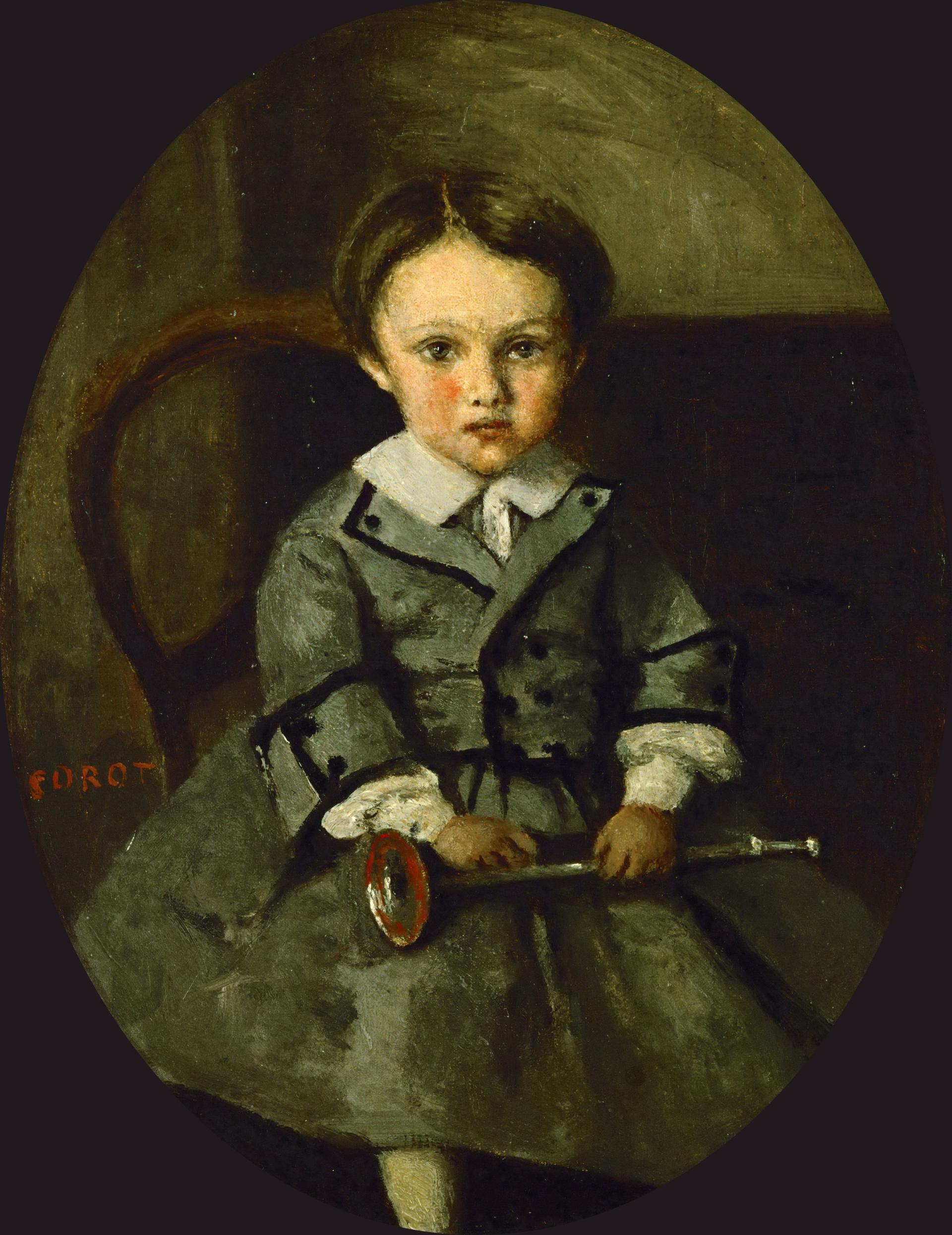 0024_柯罗_Corot  Jean-Baptiste Camille —— Maurice Robert as a child_3048x3953PX_TIF_72DPI_35_0