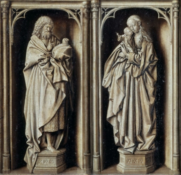 0028_克里司图斯_Circle of Jan van Eyck formerly attributed to follower of Petrus Christus —— Grisaille Diptych_2433x2352PX_TIF_72DPI_16_0