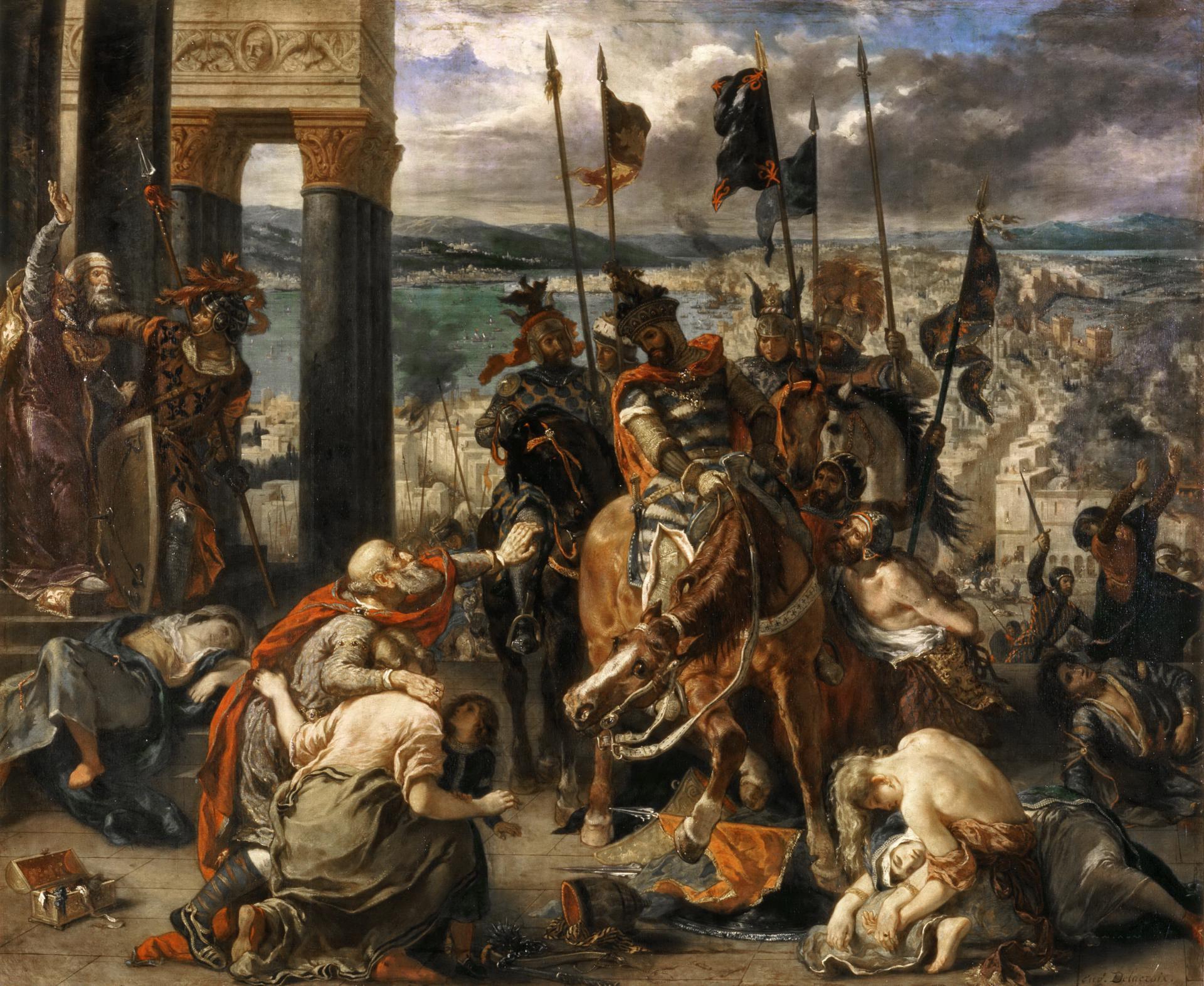0024_德拉克罗瓦_Eugene Delacroix —— Taking of Constantinople by the Crusaders_3920x3210PX_TIF_72DPI_36_0