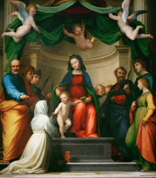 0003_巴尔托洛梅奥_Fra Bartolomeo 1472-1517 —— Mystic Marriage of Saint Catherine of Siena_4890x5569PX_TIF_72DPI_79_0