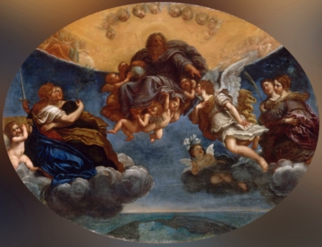 0005_阿尔巴尼_Francesco Albani —— The Eternal Father and the Angel Gabriel God the Father_4080x3130PX_TIF_72DPI_37_0