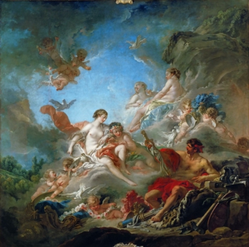 0019_布歇_francois boucher vulcan presenting venus with