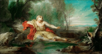 0056_勒穆瓦纳_Francois Lemoyne 1688-1737 —— Narcissus Contemplating His Image Mirrored in the Water_4018x2134PX_TIF_72DPI_25_0
