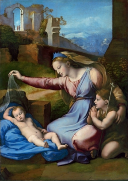 0065_佩妮_Giovanni Francesco Penni —— The Virgin and Child with the infant Saint John_4544x6448PX_TIF_72DPI_85_0
