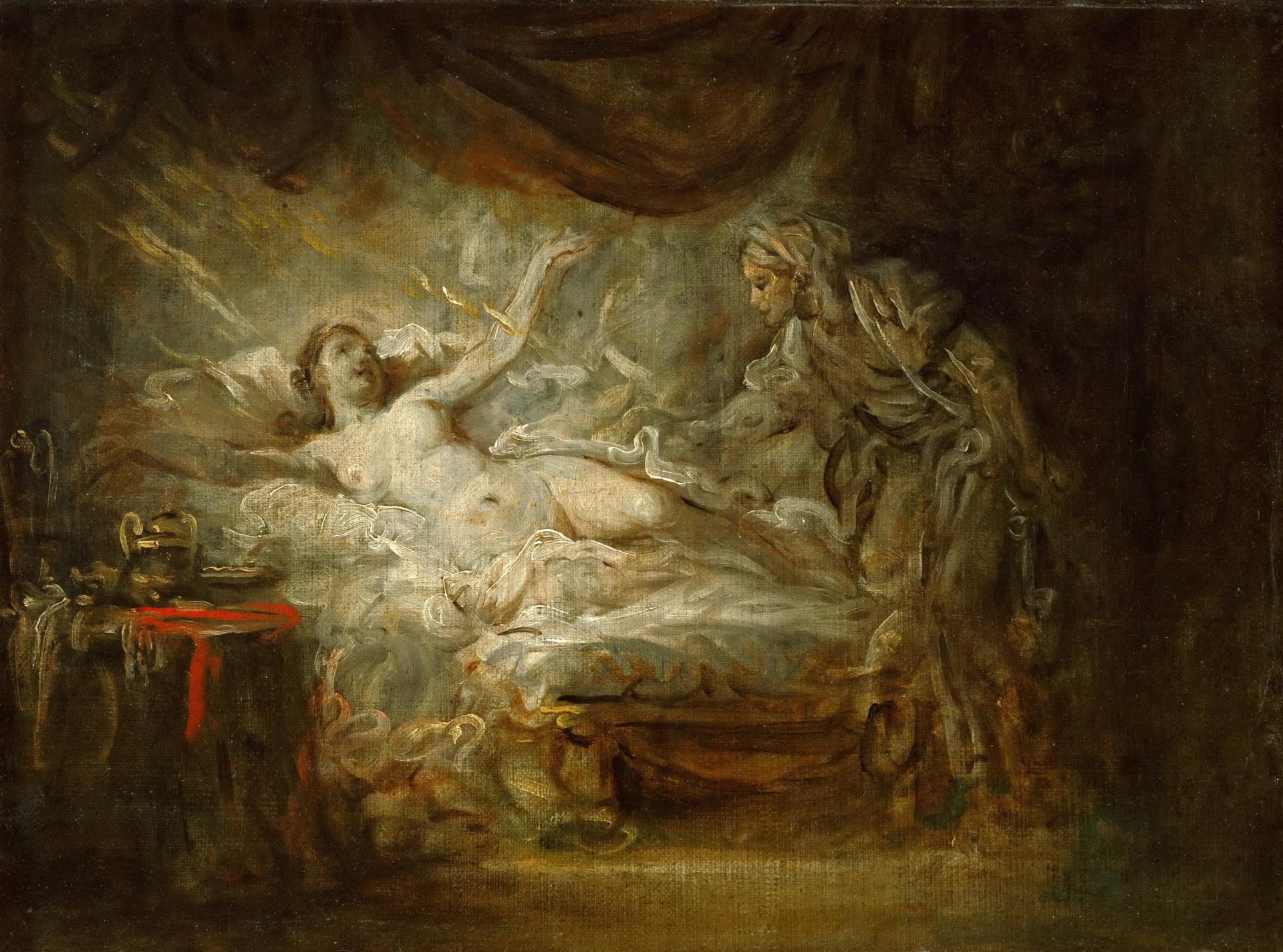 0033_格勒兹_Greuze  Jean-Baptiste —— Jupiter et Egine Oil on canvas 33 x 41 cm_4018x2983PX_TIF_72DPI_35_0