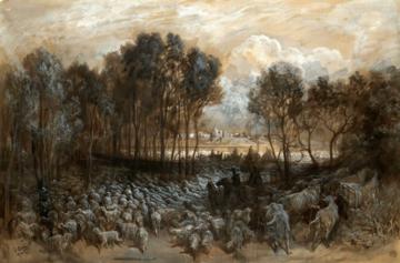 0024_多雷_Gustave Dore —— Gathering of the herd_3100x2042PX_TIF_72DPI_18_0