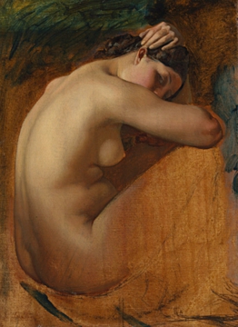 0144_亨利莱曼_研究一女裸体  莱曼亨利（法国1814年至1882年）-外国油画合集01-_4000x5496PX_TIF_150DPI_64_0