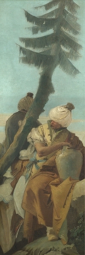 0325_提埃坡罗_（意大利）乔瓦尼·巴蒂斯塔·提埃波罗 两个东方人坐在树下 伦敦国立美术馆藏 1757-外国油画合集01-_2102x6332PX_TIF_72DPI_35_0