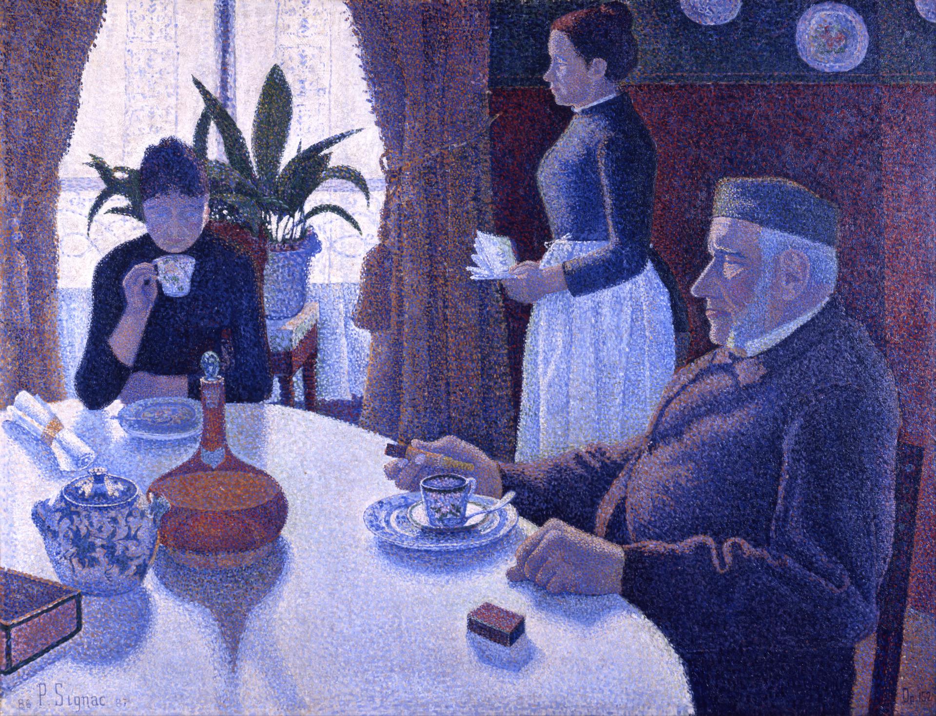 0041_西涅克_西涅克绘画作品集-Paul-Signac——-Breakfast_8907x6811PX_TIF_97DPI_177_0油画 ...