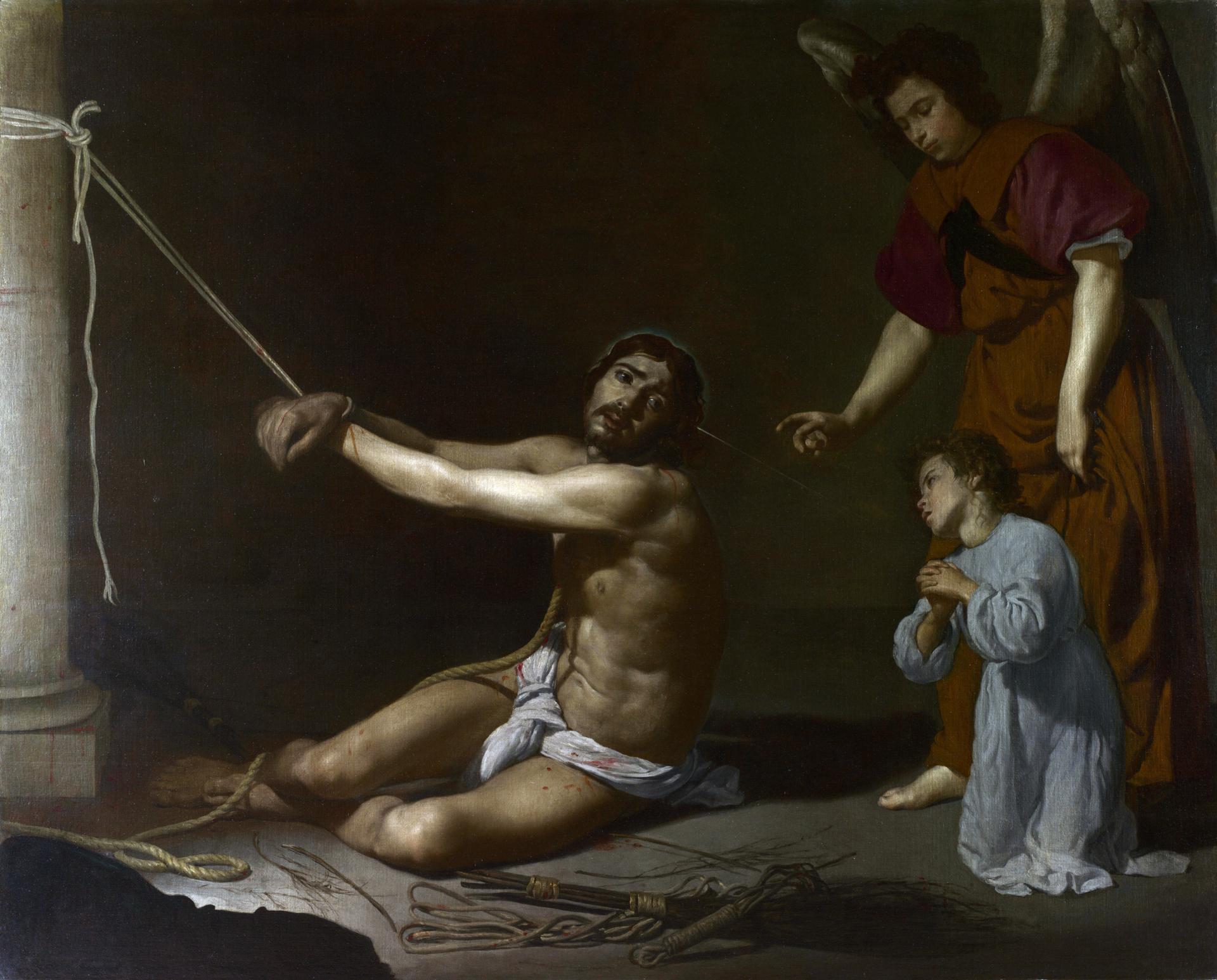 0025_委拉斯开兹_委拉斯开兹绘画作品集-Diego Velazquez - Christ contemplated by the Christian Soul_5251x4226PX_TIF_300DPI_65_0